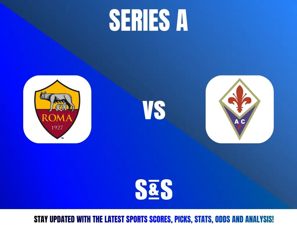 Series A: Roma vs AC Fiorentina. Stay updated with the latest sports scores, picks, stats, odds, and analysis!