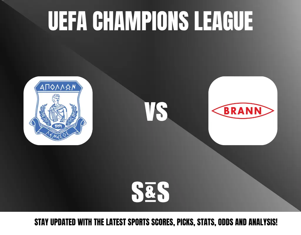 UEFA Champions League: Apollon vs Brann. Stay updated with the latest sports scores, picks, stats, odds and analysis!