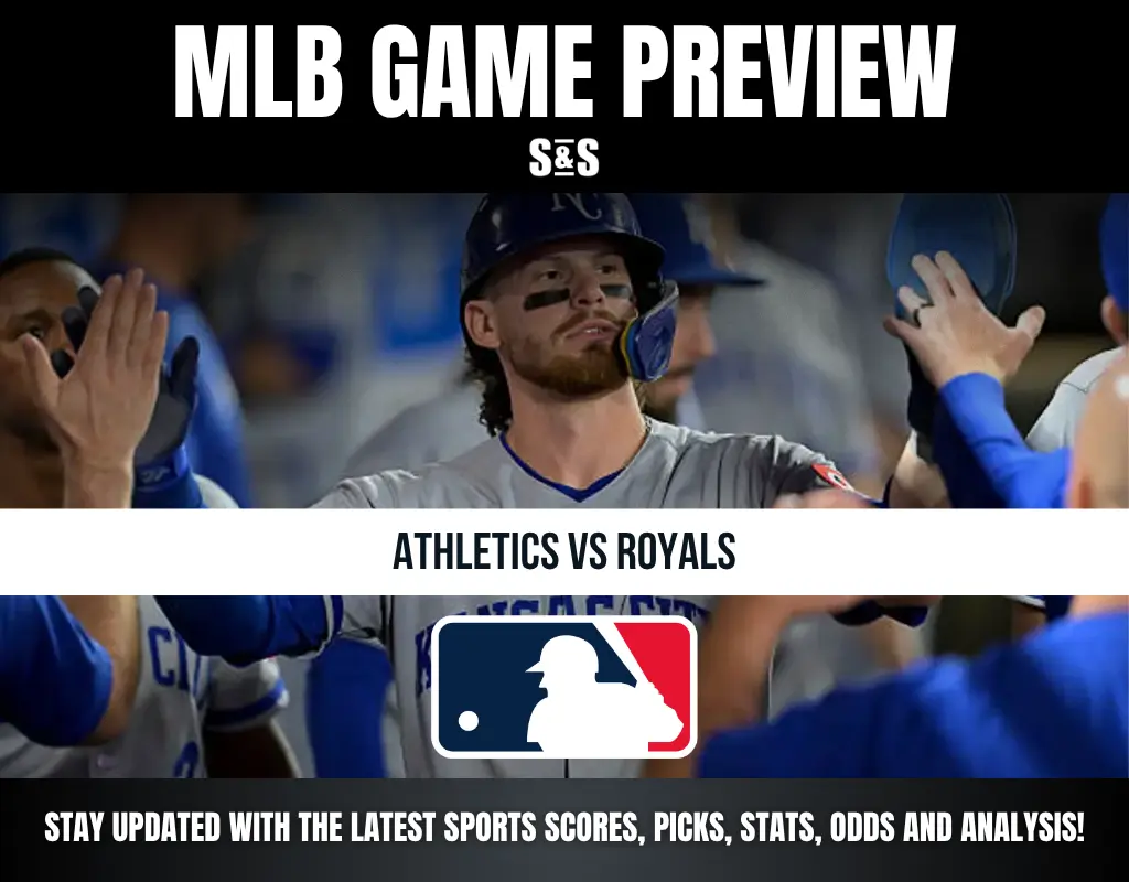 MLB Game Preview: Athletics vs Royals. Stay updated with the latest sports scores, picks, stats, odds, and analysis.