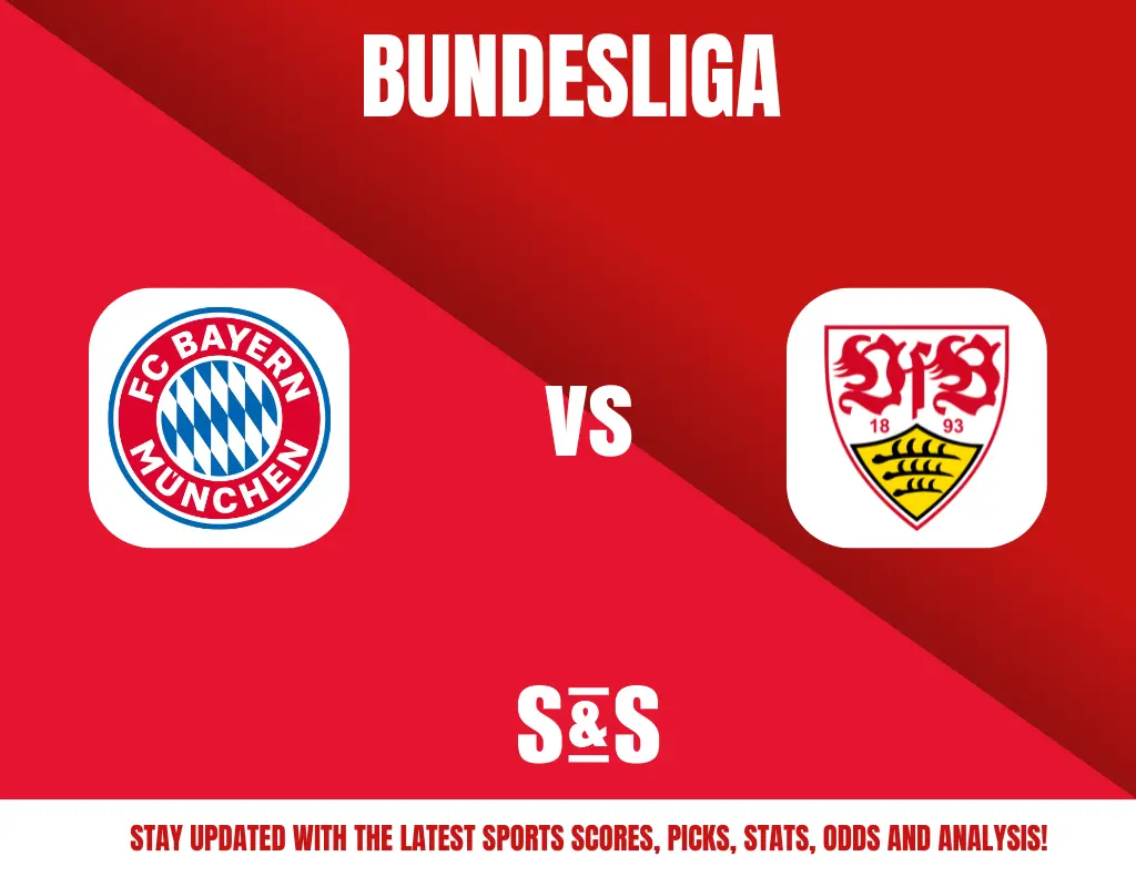 Bundesliga match between FC Bayern Munchen and VfB Stuttgart.