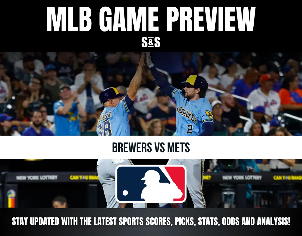 MLB Game Preview: Brewers vs Mets. Stay updated with the latest sports scores, picks, stats, odds, and analysis!