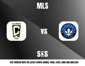 MLS match between Columbus Crew and CF Montreal. Stay updated with the latest sports scores, picks, stats, odds, and analysis!