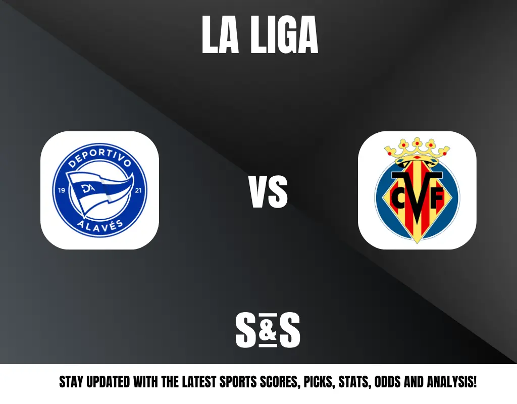 La Liga match between Deportivo Alavés and Villarreal.