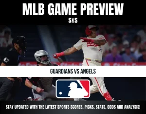 MLB Game Preview: Guardians vs Angels. Stay updated with the latest sports scores, picks, stats, odds, and analysis!