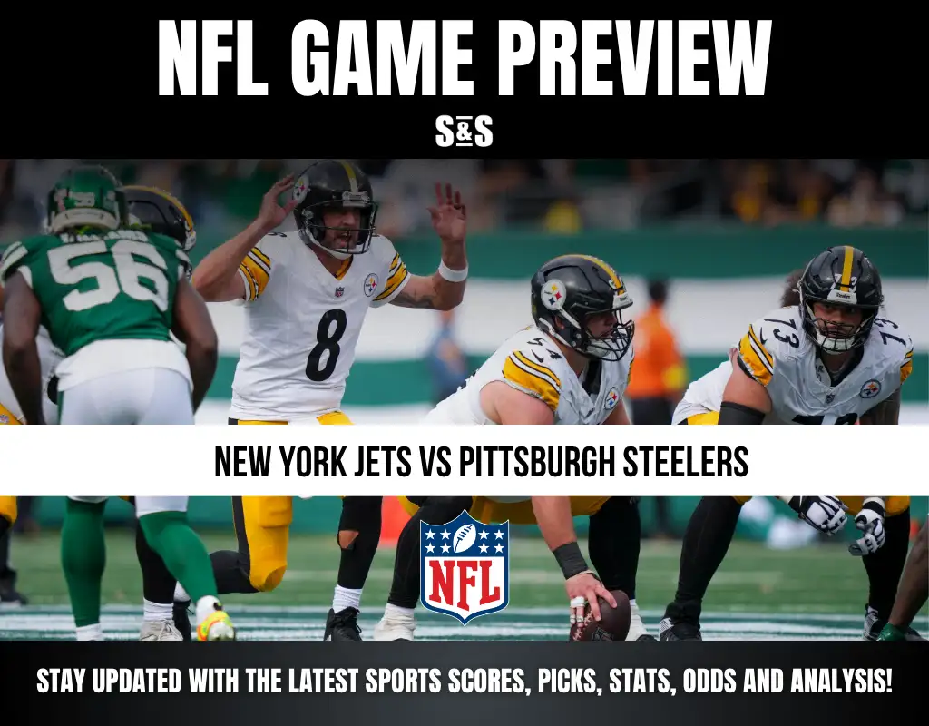 NFL Game Preview: New York Jets vs Pittsburgh Steelers. Stay updated with the latest sports scores, picks, stats, odds, and analysis!