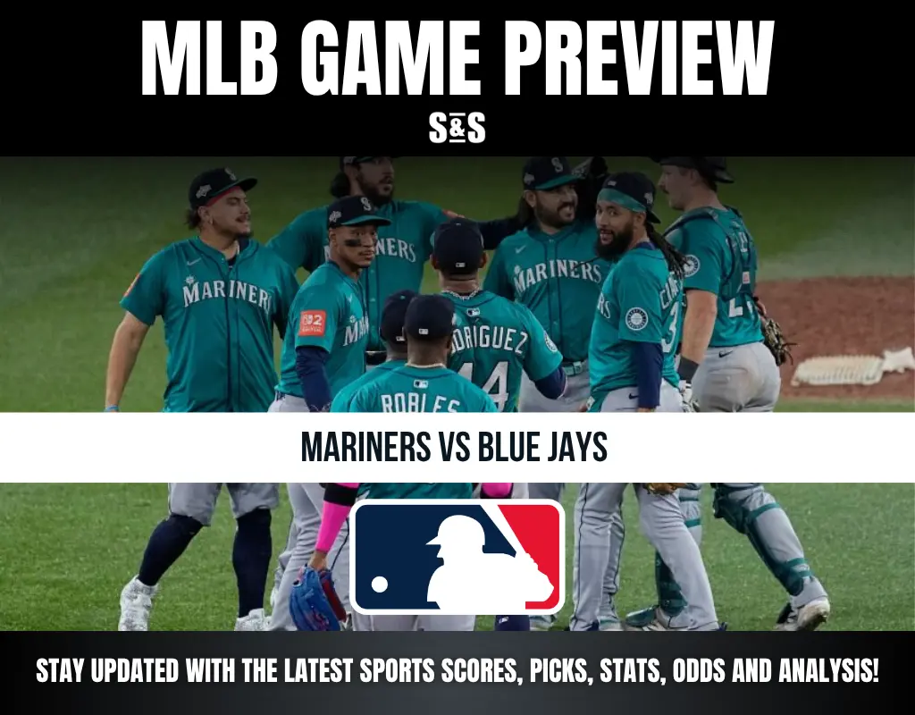 MLB Game Preview: Mariners vs Blue Jays. Stay updated with the latest sports scores, picks, stats, odds, and analysis.