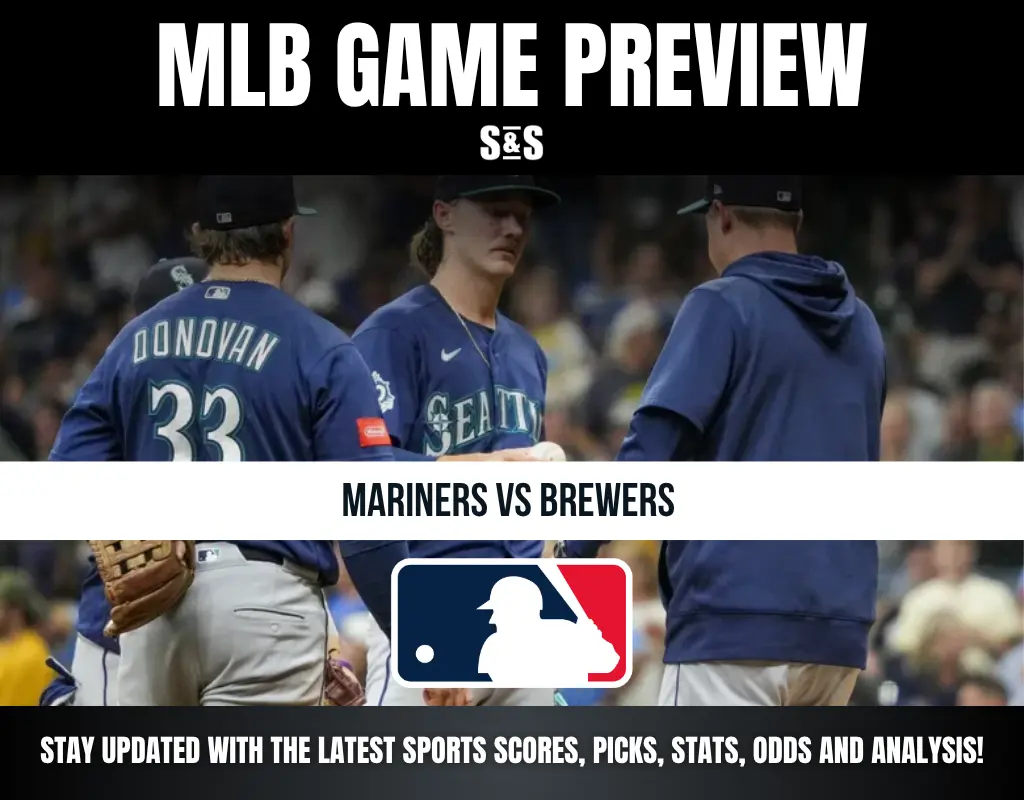 MLB Game Preview: Mariners vs Brewers - Stay updated with the latest sports scores, picks, stats, odds, and analysis.