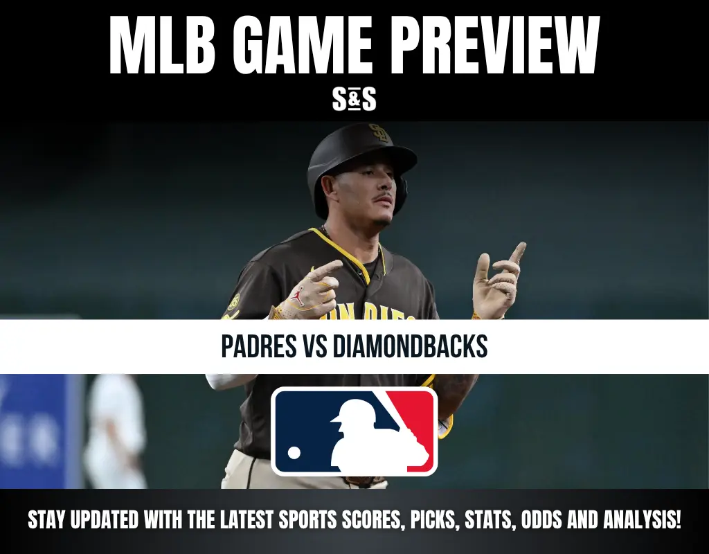 MLB Game Preview: Padres vs Diamondbacks. Stay updated with the latest sports scores, picks, stats, odds, and analysis!