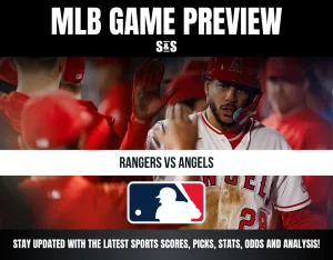 MLB Game Preview: Rangers vs Angels. Stay updated with the latest sports scores, picks, stats, odds, and analysis!