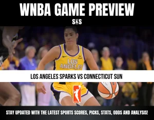 WNBA Game Preview featuring the Los Angeles Sparks vs Connecticut Sun.