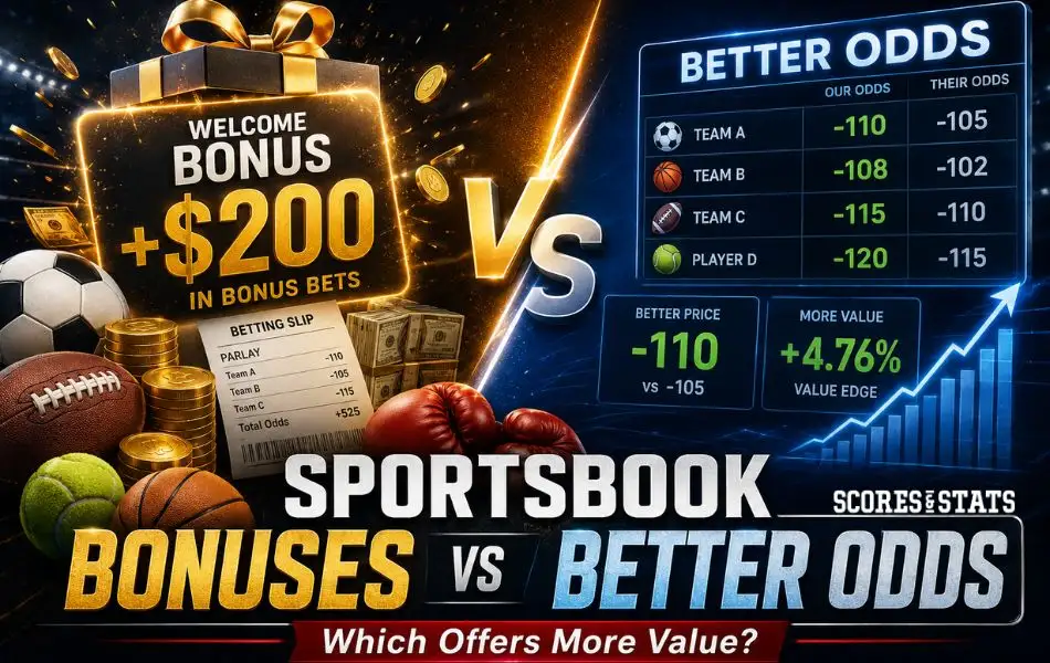 Sportsbook Bonuses vs Better Odds Which Offers More Value