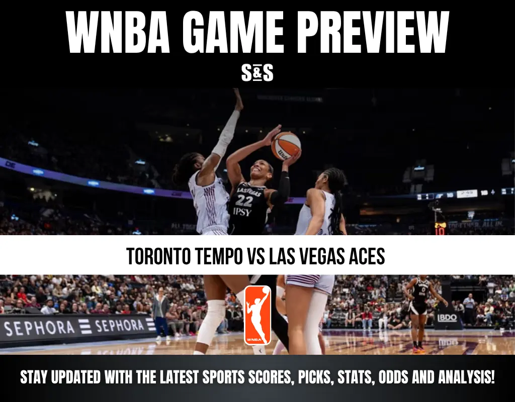 WNBA Game Preview: Toronto Tempo vs Las Vegas Aces. Stay updated with the latest sports scores, picks, stats, odds, and analysis!