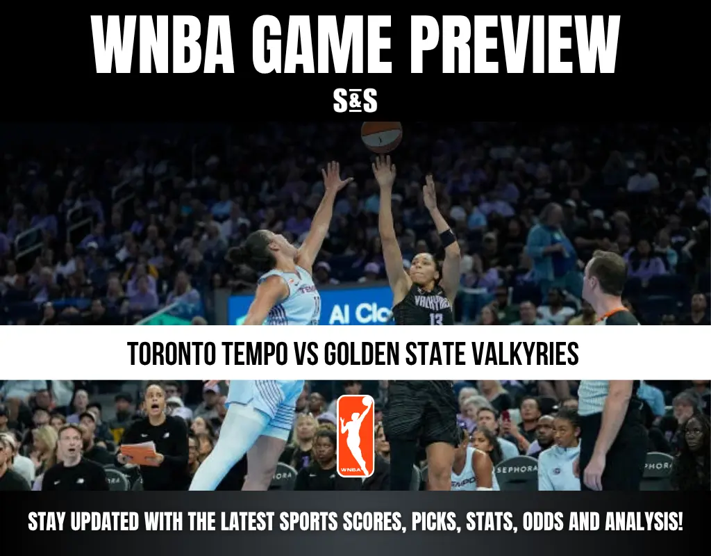 WNBA Game Preview: Toronto Tempo vs Golden State Valkyries. Stay updated with the latest sports scores, picks, stats, odds, and analysis.