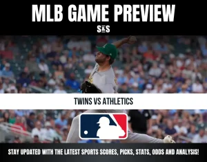 MLB Game Preview: Twins vs Athletics. Stay updated with the latest sports scores, picks, stats, odds, and analysis!