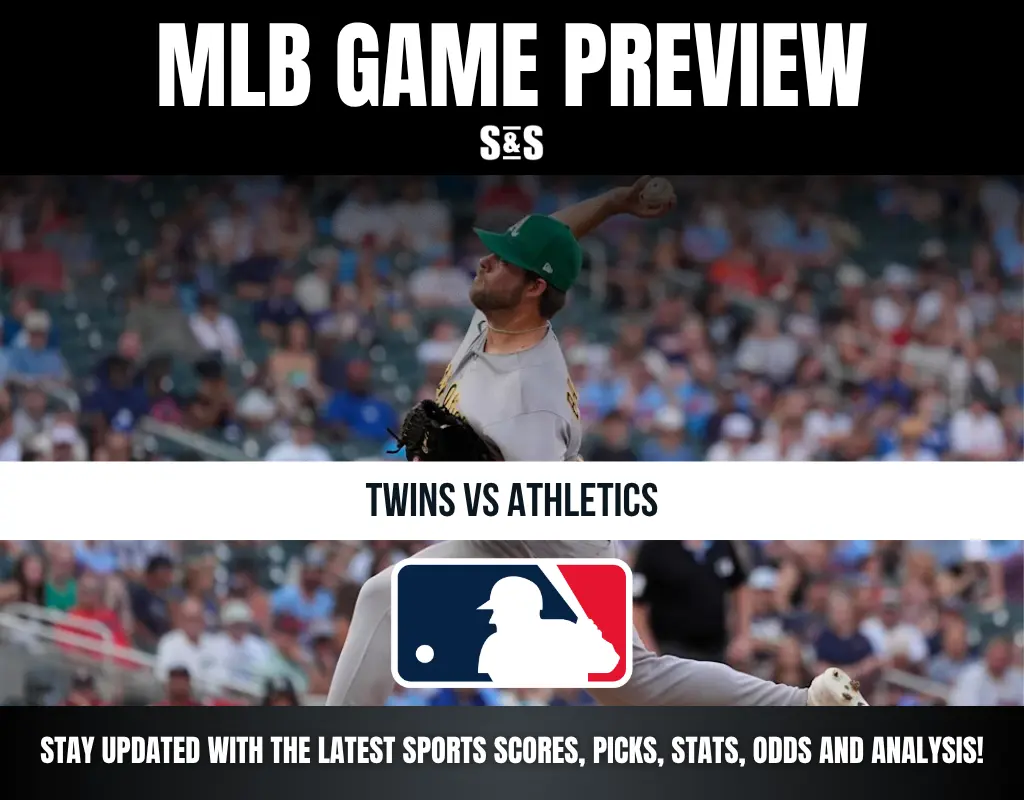 MLB Game Preview: Twins vs Athletics. Stay updated with the latest sports scores, picks, stats, odds, and analysis!