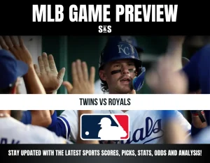 MLB Game Preview: Twins vs Royals. Stay updated with the latest sports scores, picks, stats, odds, and analysis!