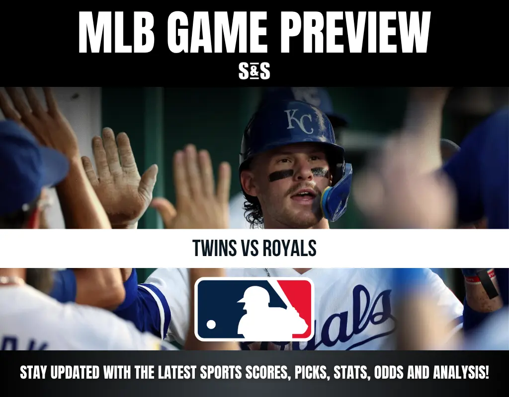 MLB Game Preview: Twins vs Royals. Stay updated with the latest sports scores, picks, stats, odds, and analysis!