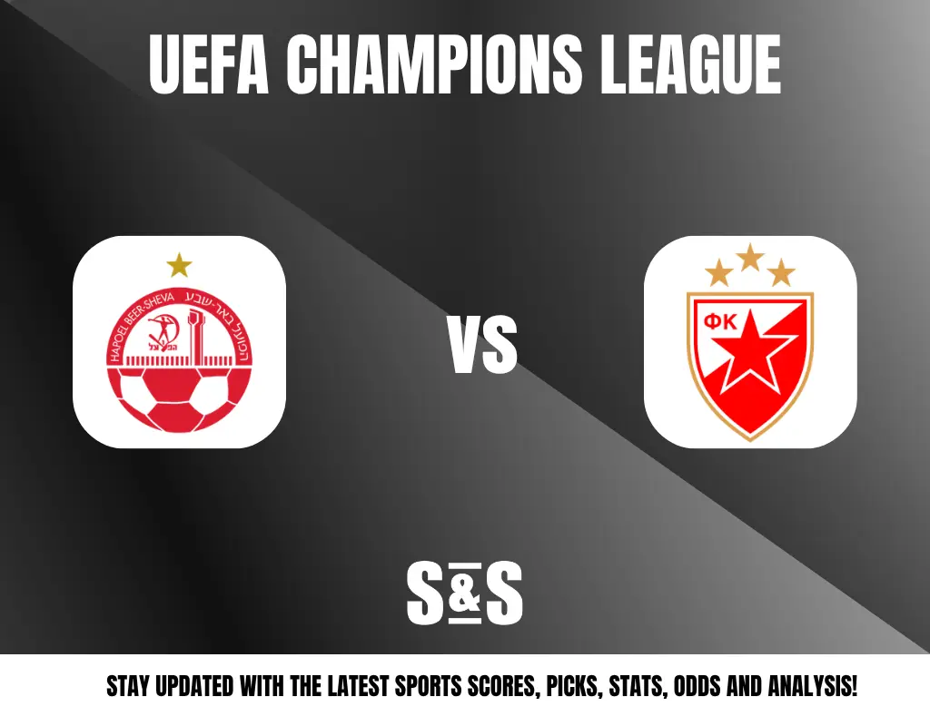 UEFA CHAMPIONS LEAGUE - Logo of the first team vs Logo of the second team. Stay updated with the latest sports scores, picks, stats, odds, and analysis!
