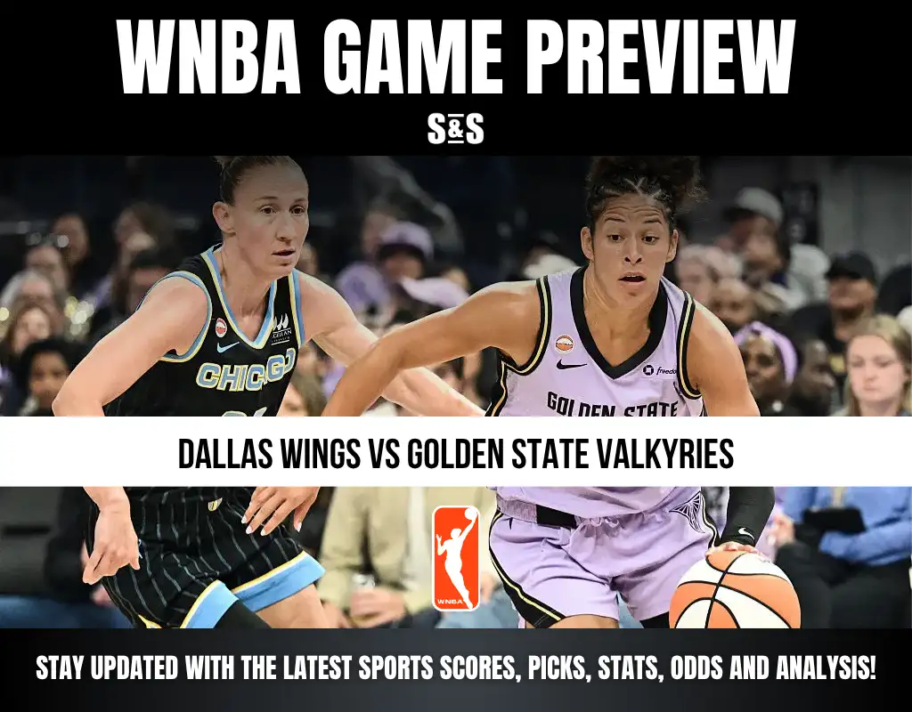 WNBA Game Preview: Dallas Wings vs Golden State Valkyries. Stay updated with the latest sports scores, picks, stats, odds, and analysis.