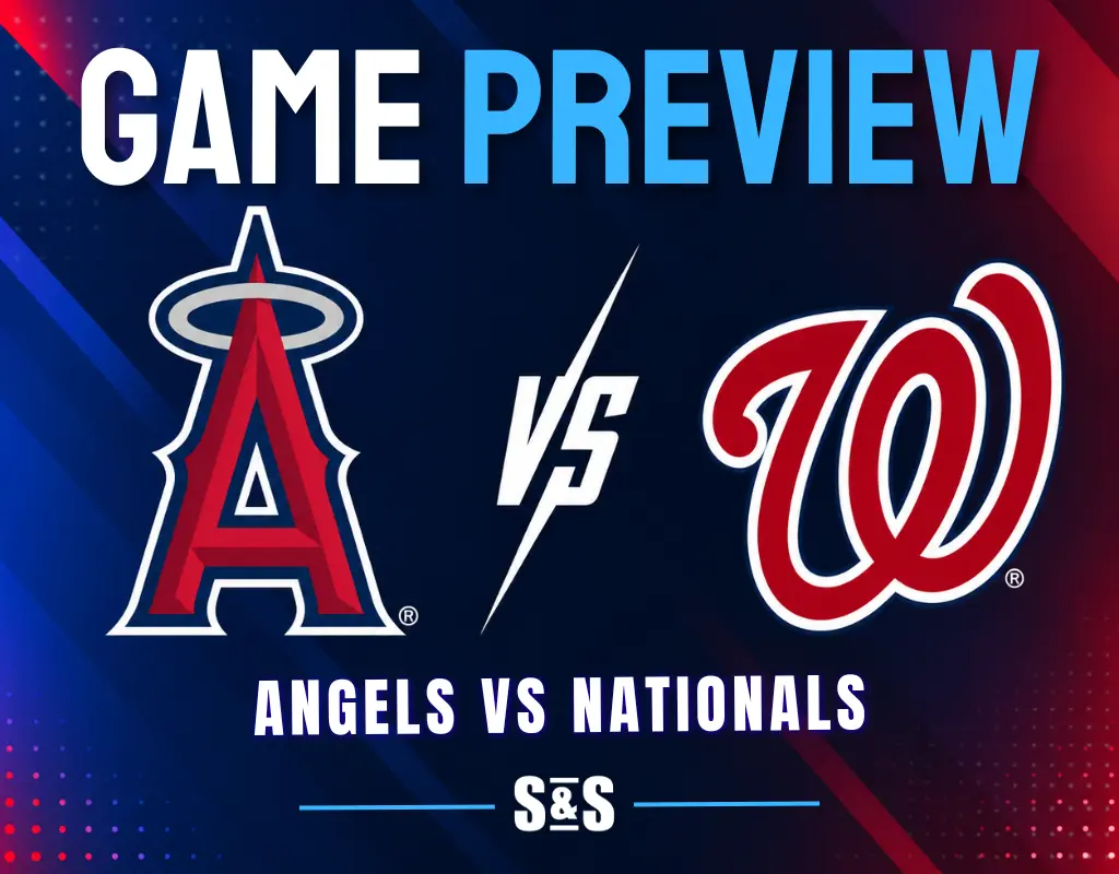 Game preview for a matchup between the Angels and Nationals.