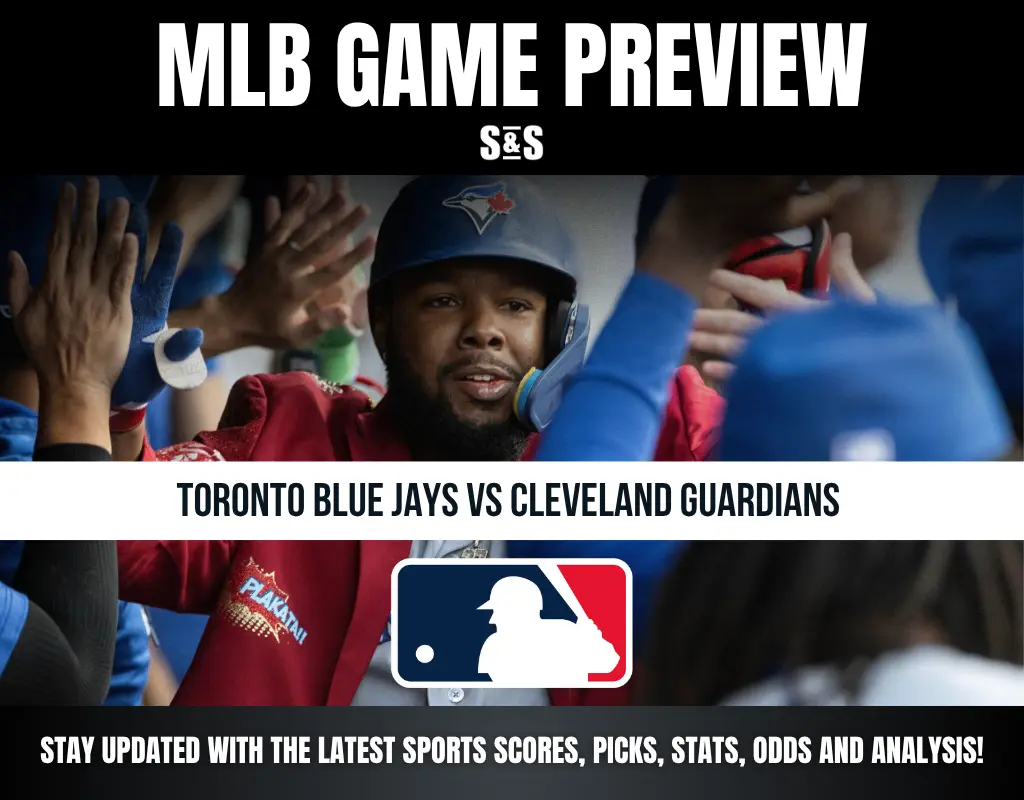 MLB Game Preview: Toronto Blue Jays vs Cleveland Guardians. Stay updated with the latest sports scores, picks, stats, odds, and analysis!