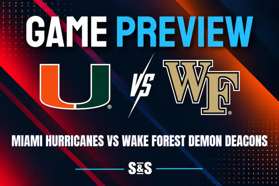 Miami Hurricanes vs Wake Forest Demon Deacons