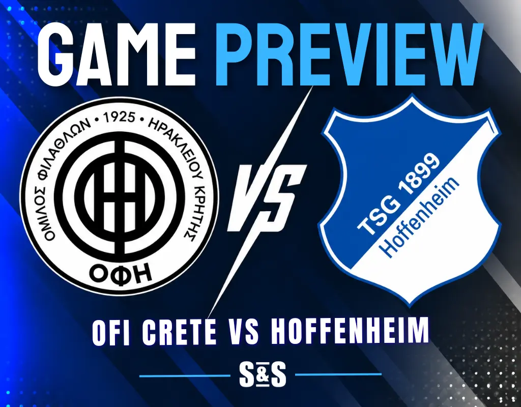 Game preview between OFI Crete and TSG 1899 Hoffenheim.