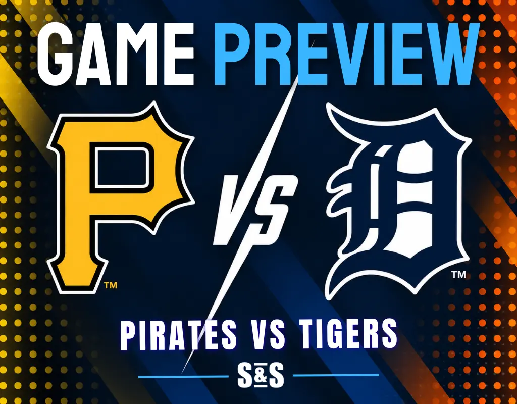 Game preview for Pirates vs Tigers.