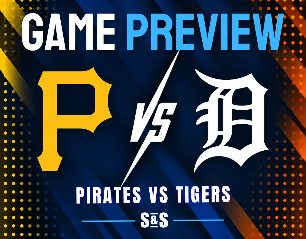 Game preview for Pirates vs Tigers.
