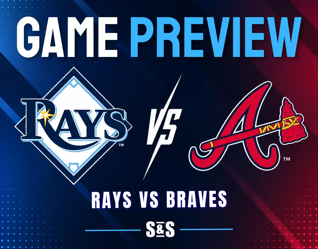 Game preview for Rays vs Braves.