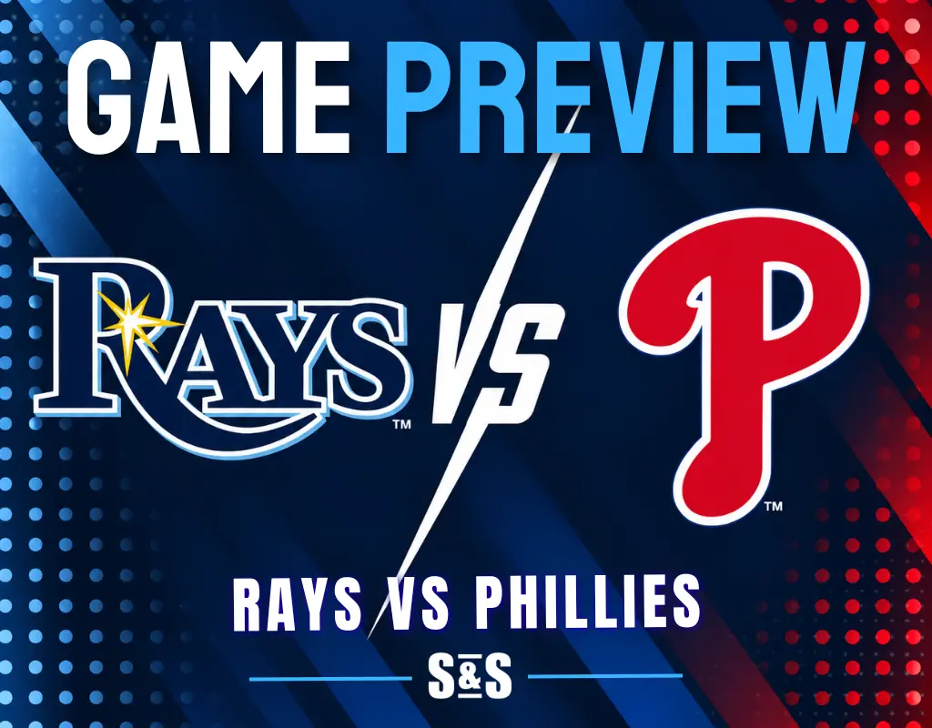 Game preview for Rays vs Phillies.
