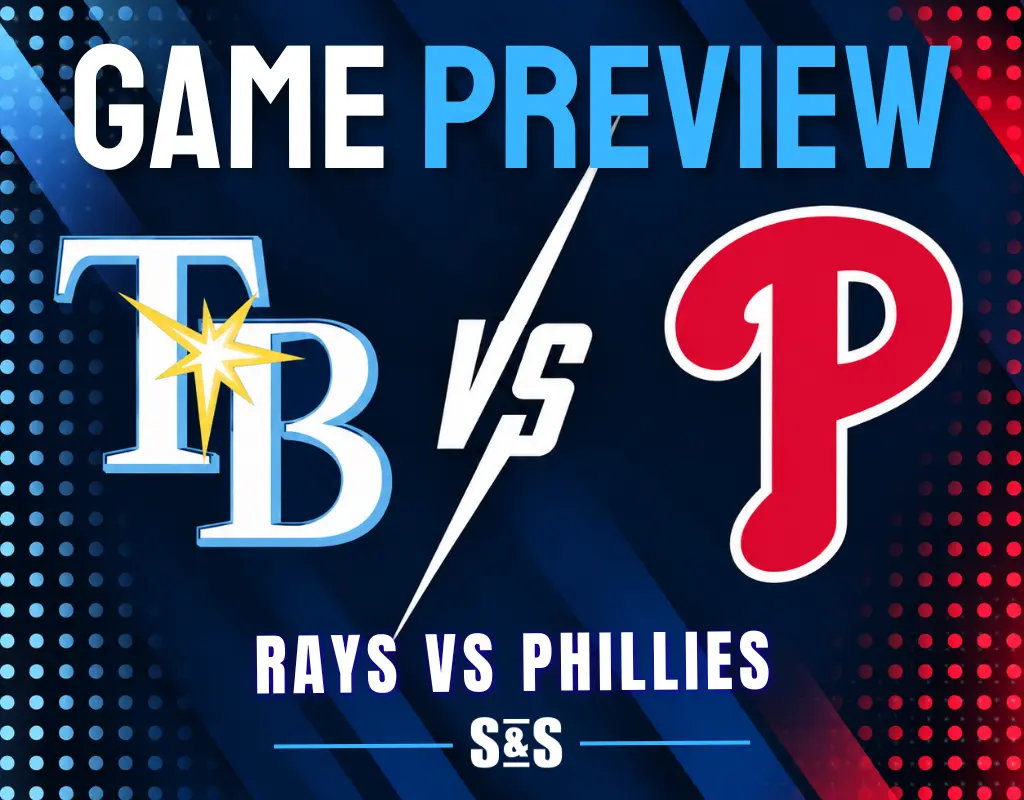 Game preview for the Rays vs. Phillies.