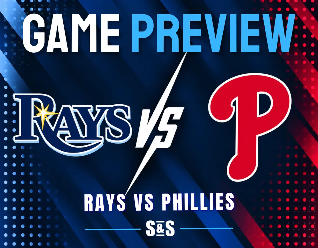 Game preview for Rays vs Phillies.