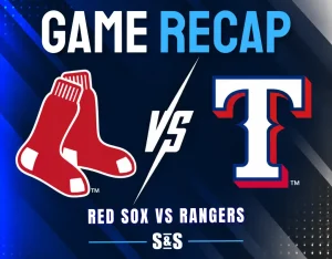 Game recap: Red Sox vs Rangers.