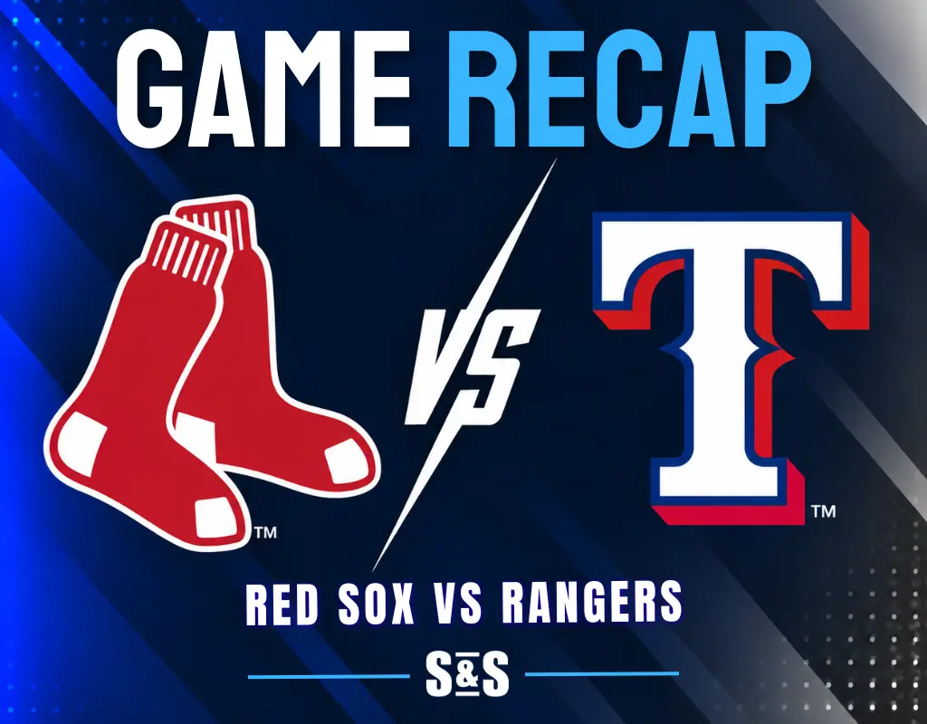 Game recap: Red Sox vs Rangers.