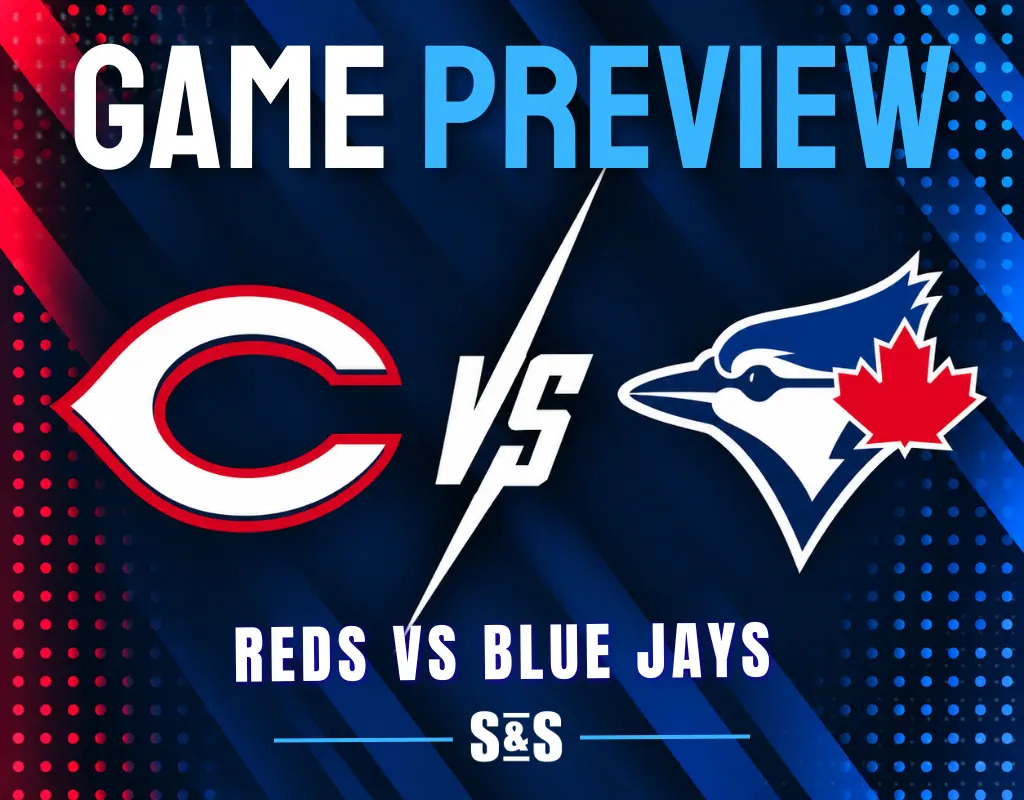 Game preview for Reds vs Blue Jays.