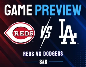 Game preview for Reds vs Dodgers.