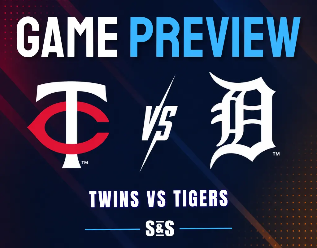 Game preview for Twins vs Tigers.