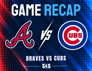Game recap: Braves vs Cubs.