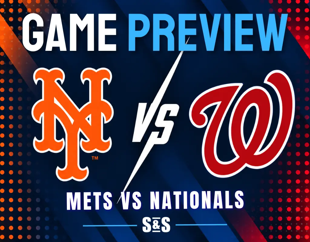 Game preview for Mets vs Nationals.
